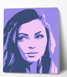 Поп-арт портрет