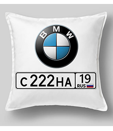 Подушка с гос.знаком