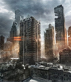 Печать на холсте