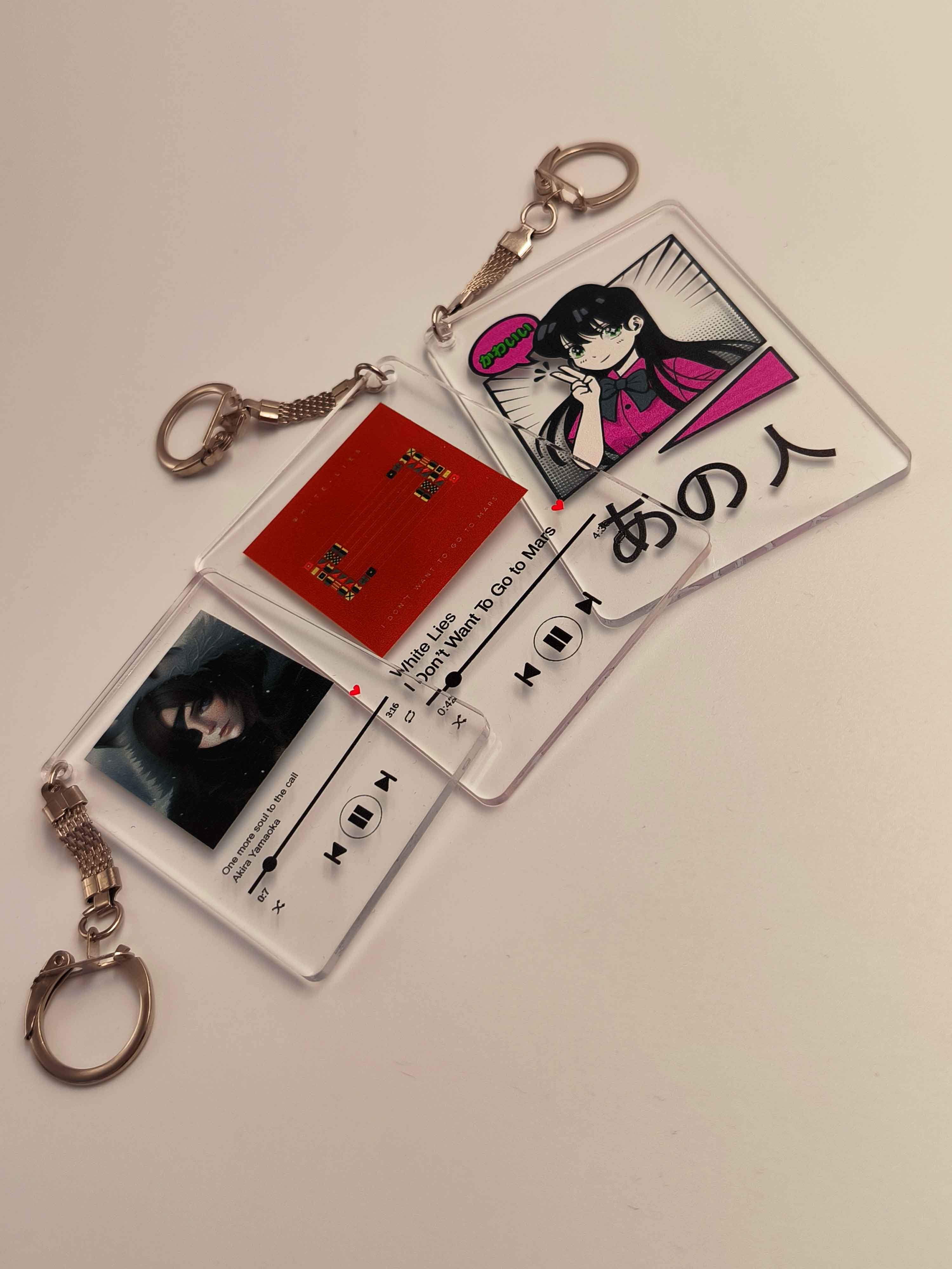 Брелок из оргстекла