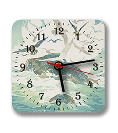 Часы деревянные 