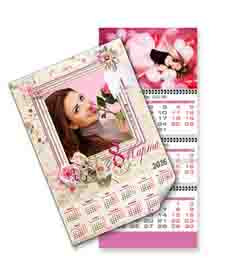 Календари с вашим фото