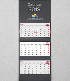 Трио календари